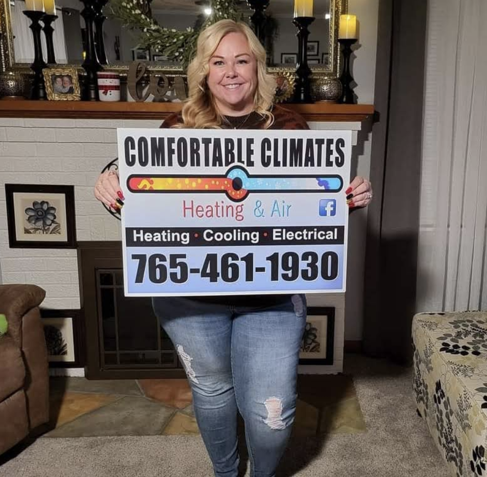 Comfortable Climates service van
